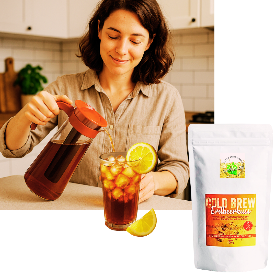 Cold Brew Probier Set 4 Sorten| Teeset 4x 100g Früchtetee Set