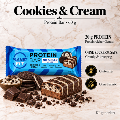 Cookies&Cream Protein Riegel 60g