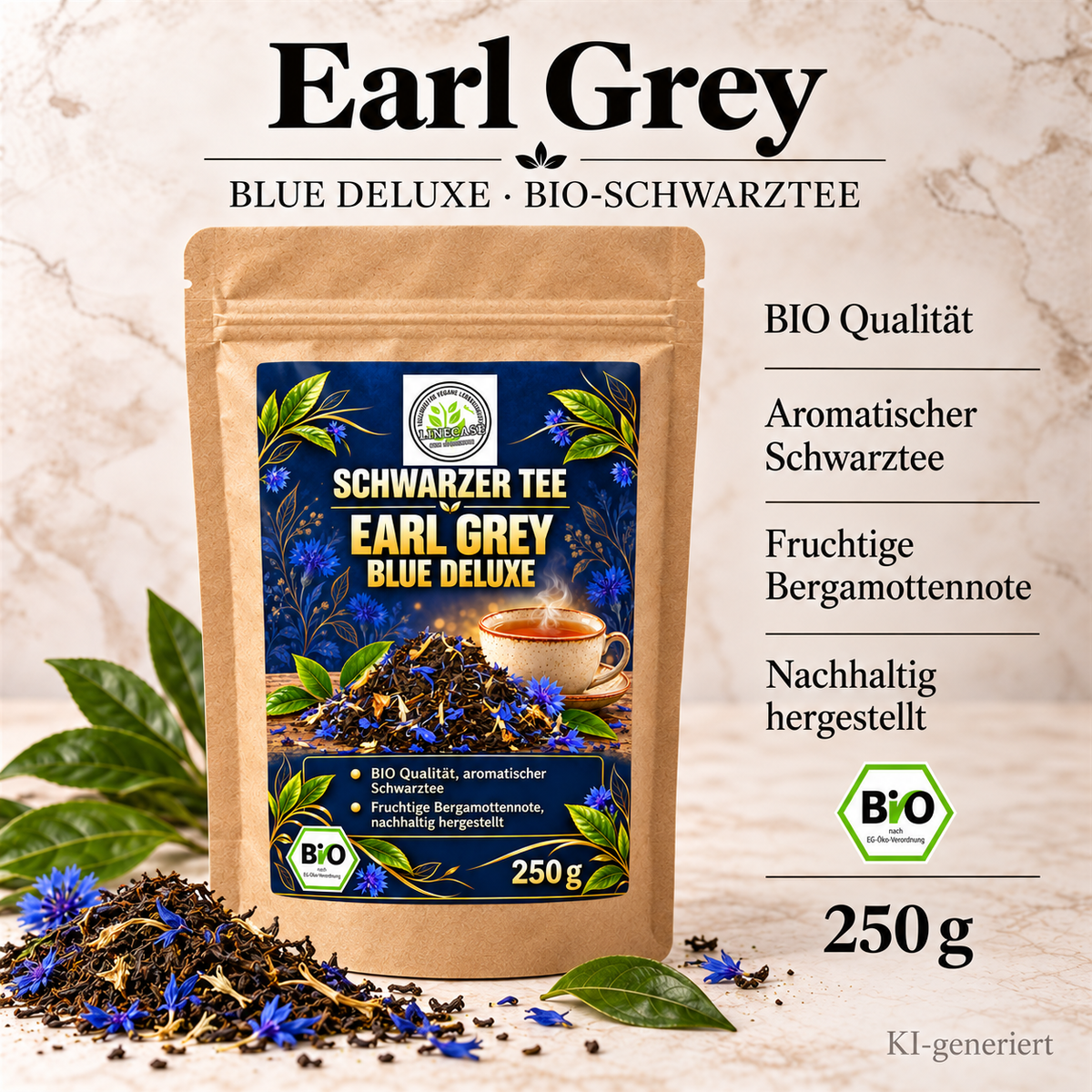Linecase - Earl Gray Bio Tee lose