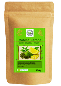 Linecase Bio Grüntee mit Matcha & Zitrone