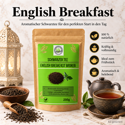Linecase English Breakfast loser Schwarztee