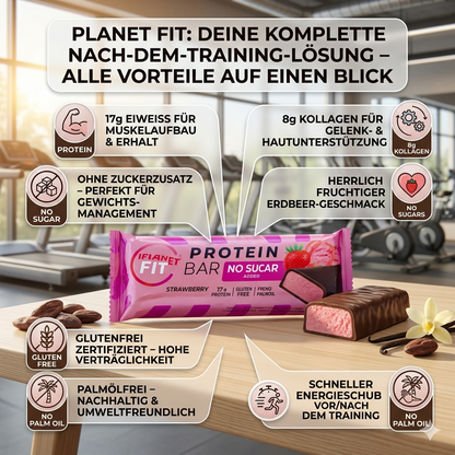 Protein Riegel Erdbeere 55g