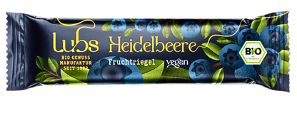 Lubs Bio&Vegan Fruchtriegel Heidelbeer