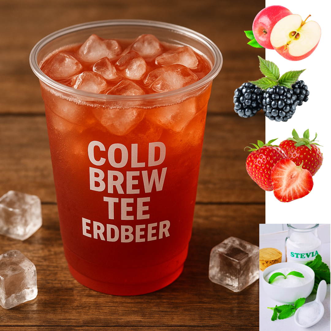 Cold Brew Probier Set 4 Sorten| Teeset 4x 100g Früchtetee Set