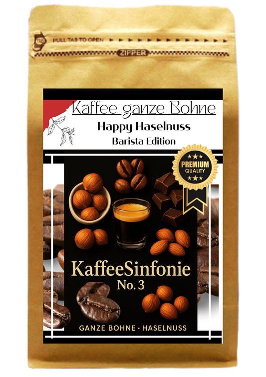 Kaffee ganze Bohne - Haselnuss 250g