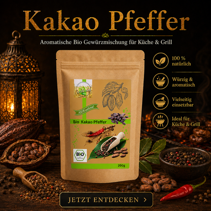 Linecase Bio Kakao Pfeffer 200g
