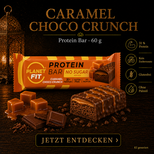 Protein Caramel Schoko Crunch