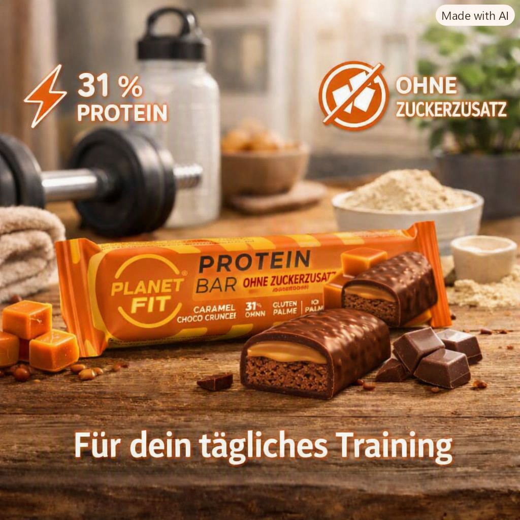 Protein Caramel Schoko Crunch