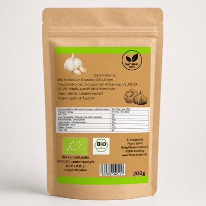Linecase Bio Knoblauch Granulat 200g