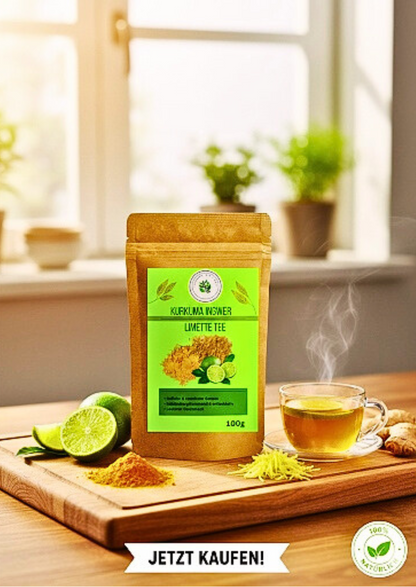 Linecase Kurkuma Ingwer Limette Tee