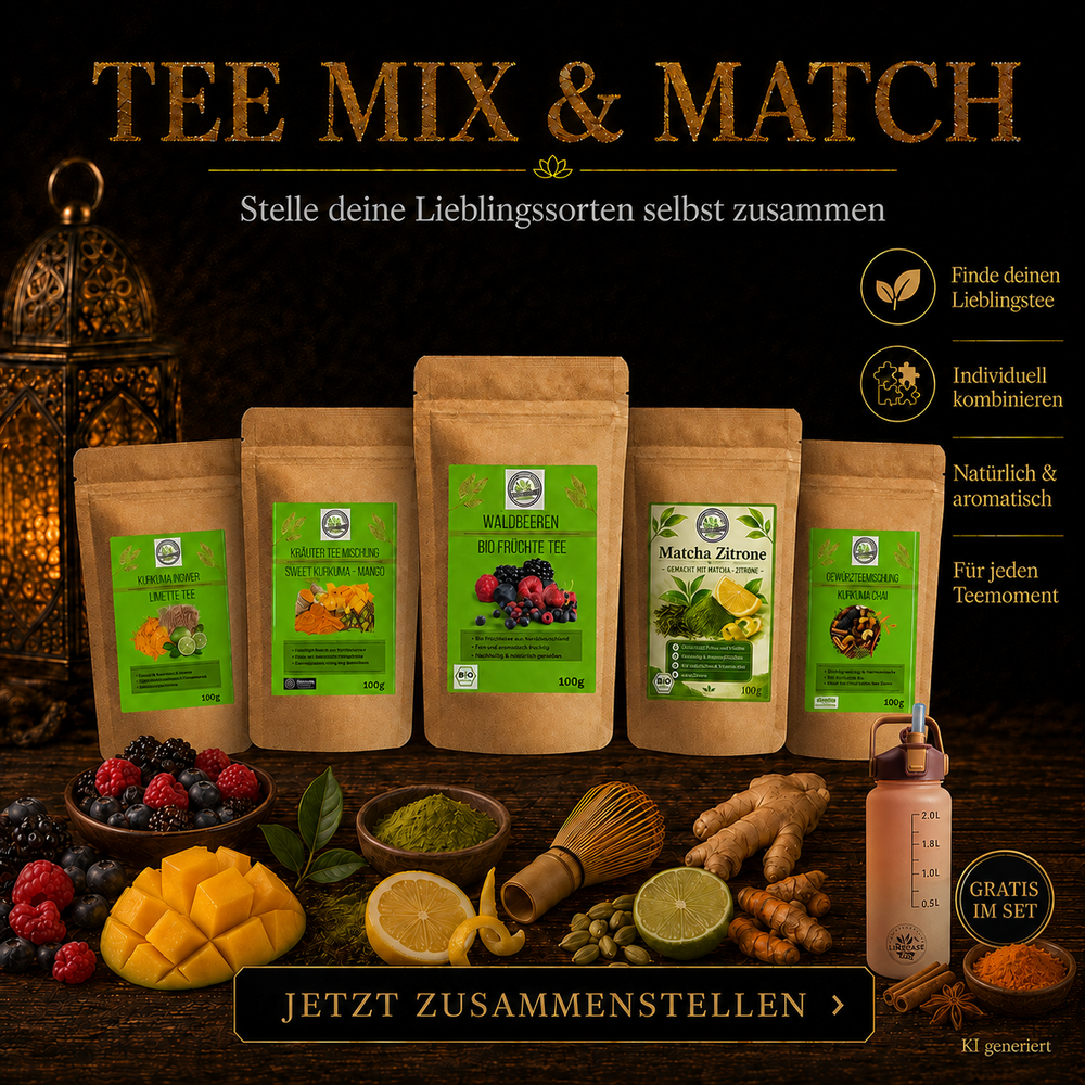 Linecase Teebox selbst zusammenstellen - Mix & Match+Teeflasche!!