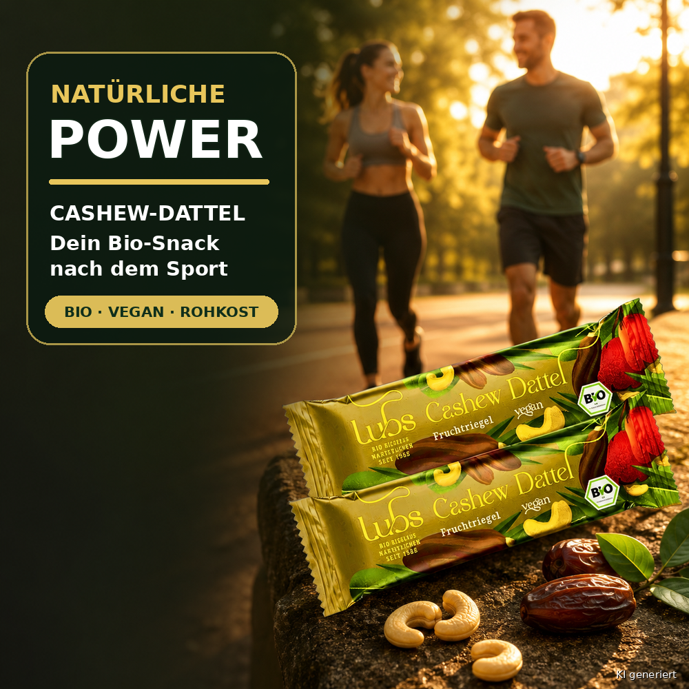 Lubs Bio & Vegan Rohkostriegel Cashwew Dattel
