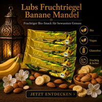 Lubs Bio& Vegan Fruchtriegel Banane & Mandel