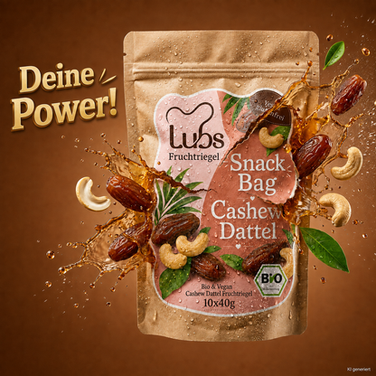Lubs Bio & Vegan Rohkostriegel Cashwew Dattel