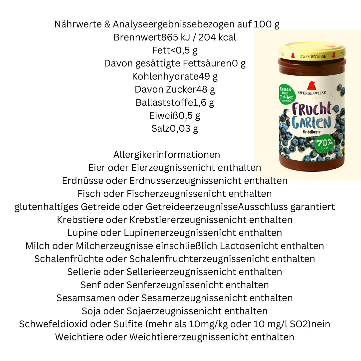 Zwergenwiese Frühstücksset 3x280g| Konvitüre ohne Stücke|Brotaufstrich|Marmelade|Zwergenwiese Aufstrich| Erdbeer Marmelade|Heidelbeer Marmelade