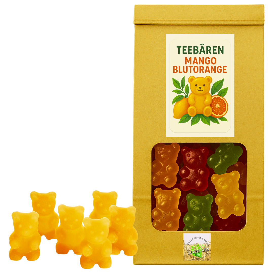 Linecase - Teebären Mango Blutorange 100g