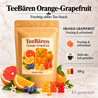 Linecase - Teebären Orange Grapefruit 100g