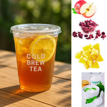 Cold Brew Probier Set 4 Sorten| Teeset 4x 100g Früchtetee Set