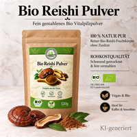 Linecase Bio Reishi Pilzpulver 120g