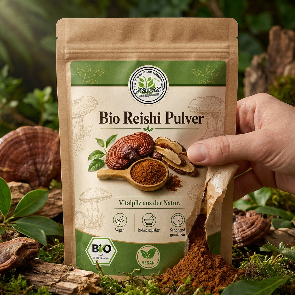 Linecase Bio Reishi Pilzpulver 120g
