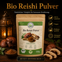 Linecase Bio Reishi Pilzpulver 120g
