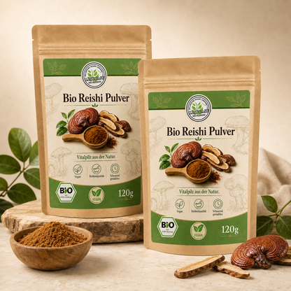 Linecase Bio Reishi Pilzpulver 120g