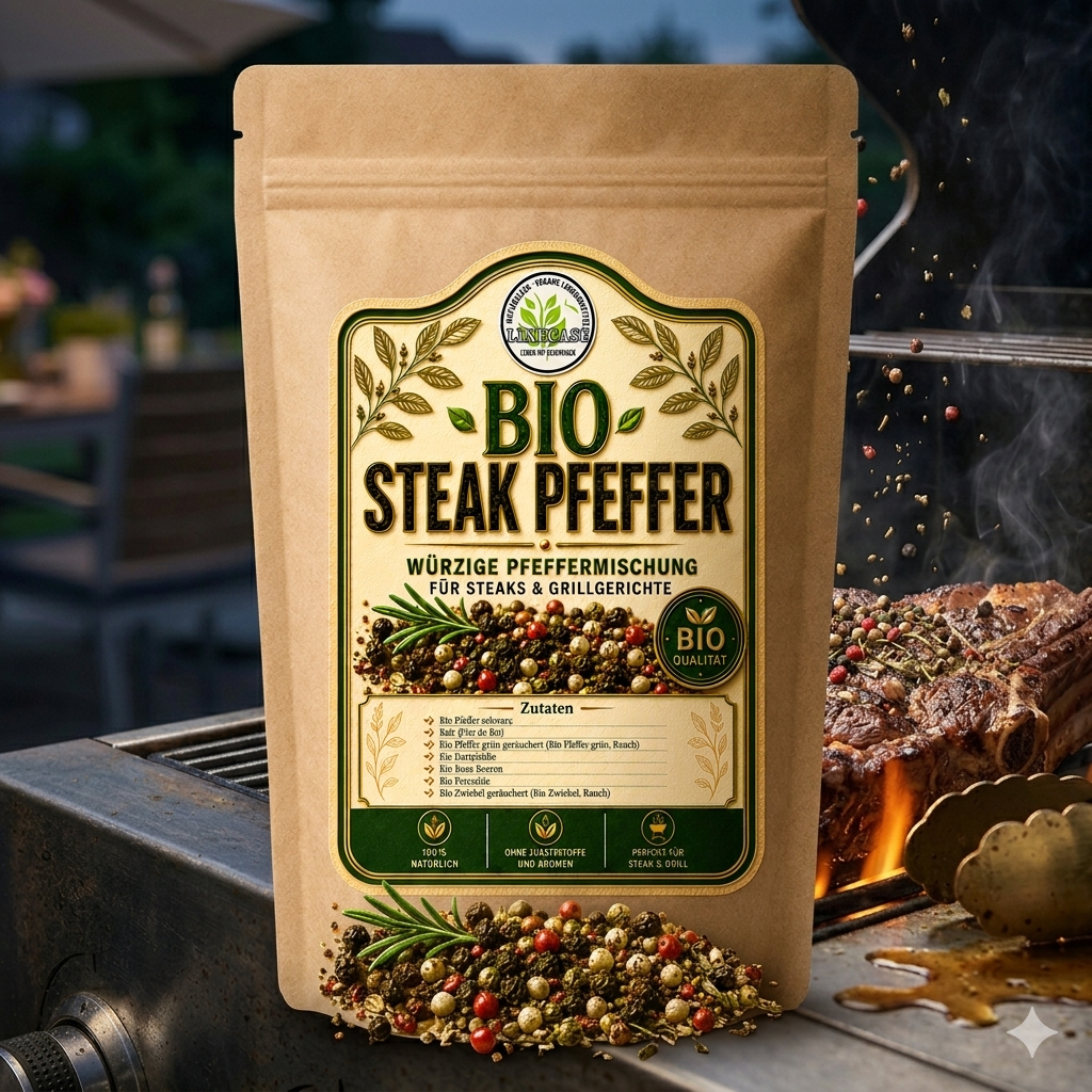 Linecase Bio Steak Pfeffer 200g