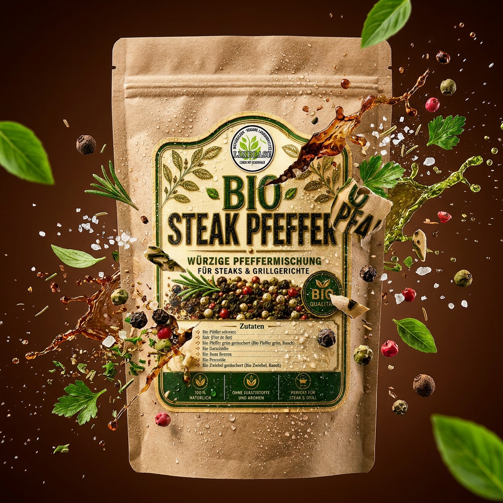 Linecase Bio Steak Pfeffer 200g