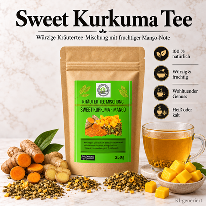 Linecase Kräutertee Mischung Sweet Kurkuma