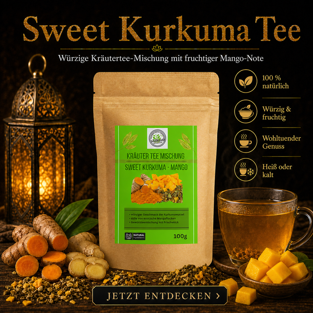 Linecase Kräutertee Mischung Sweet Kurkuma