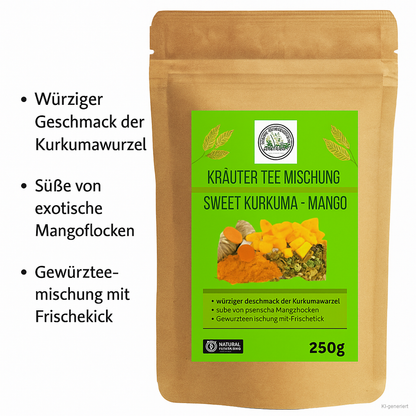 Linecase Kräutertee Mischung Sweet Kurkuma