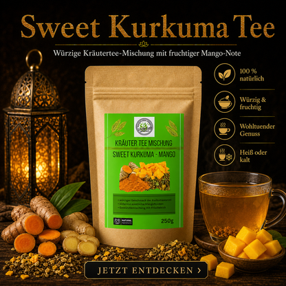 Linecase Kräutertee Mischung Sweet Kurkuma