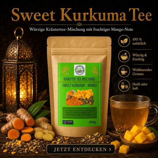 Linecase Kräutertee Mischung Sweet Kurkuma