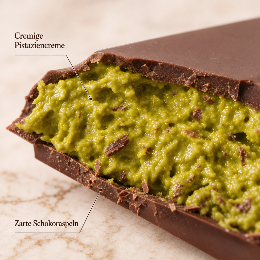 Vivani - Dubai Style Pistacchio Schokoladenriegel 40g