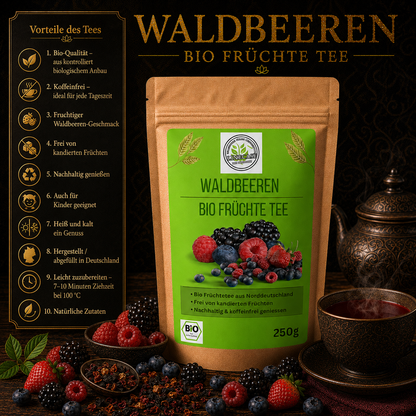 Linecase-Waldbeeren Bio Früchtetee