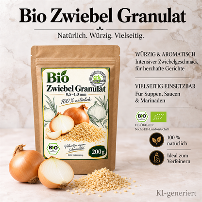 Linecase Bio Zwiebel Granulat 200g