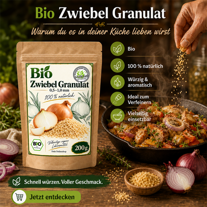 Linecase Bio Zwiebel Granulat 200g