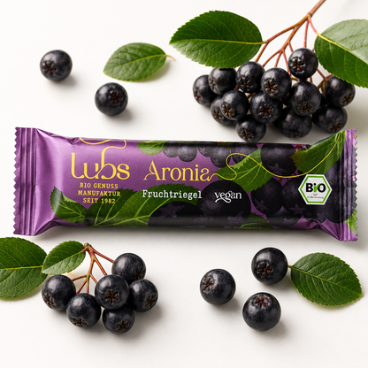 Lubs Bio & Vegan Fruchtriegel - Aronia Kirsch