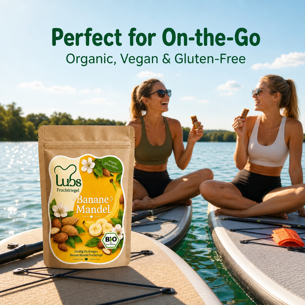 Lubs Bio& Vegan Fruchtriegel Banane & Mandel
