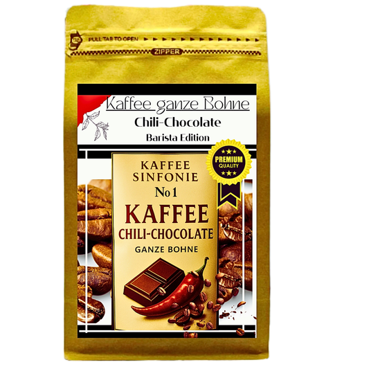 Kaffee ganze Bohne - Chili Schokolade 250g