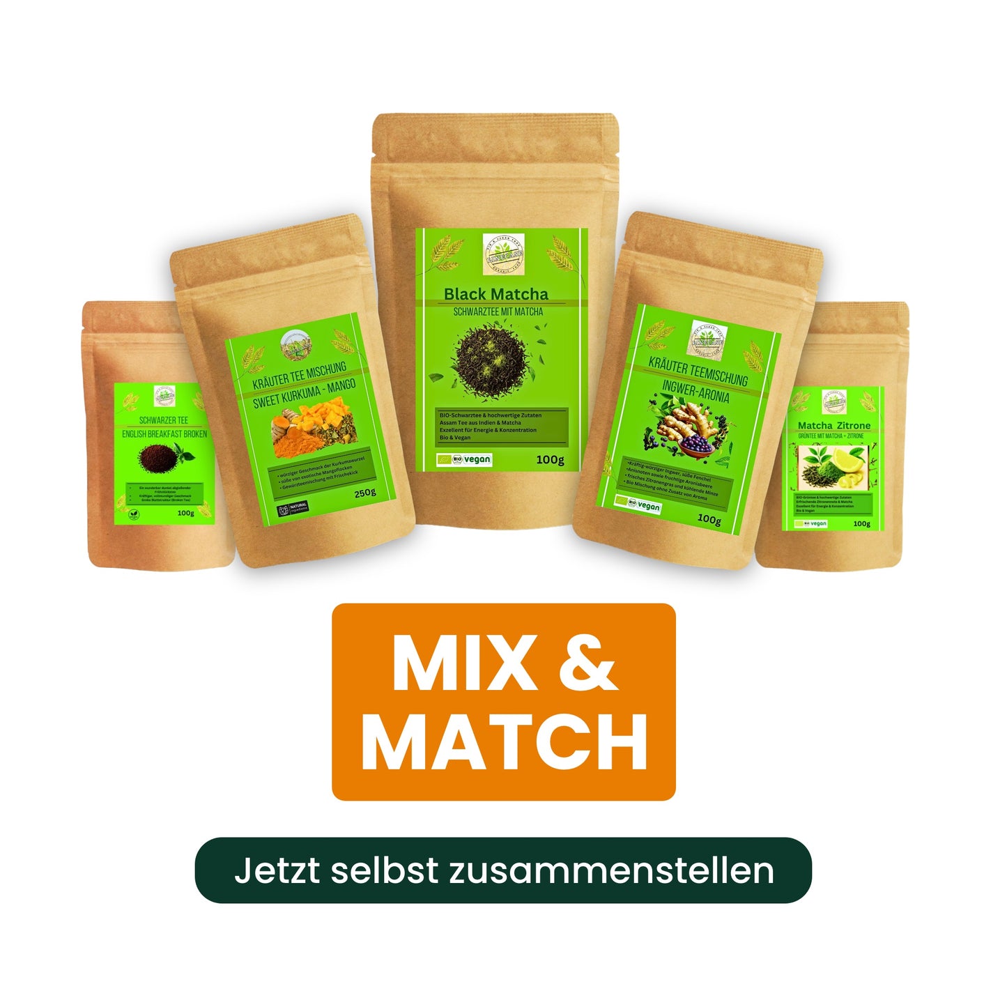 Linecase Teebox selbst zusammenstellen - Mix & Match+Teeflasche!!