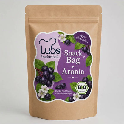 Lubs Bio & Vegan Fruchtriegel - Aronia Kirsch