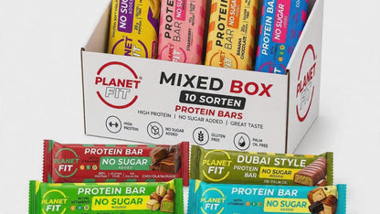 Gemischte Protein Riegel Box| 10 gemischte Protein Riegel