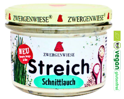 Zwergenwiese Schnittlauch Brotaufstrich| Bio&Vegan Streich| Zwergen Streich| Zwergenwiese| Veganer Streich