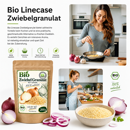Linecase Bio Zwiebel Granulat 200g